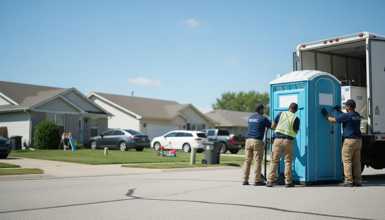 Standard Porta Potty Rentals in Luebbering, MO near me